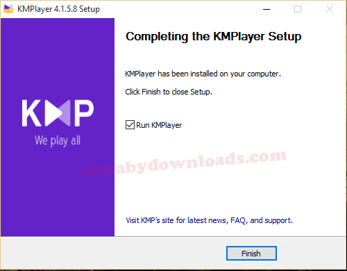 تحميل برنامج مشغل جميع صيغ الفيديو والصوت KMPlayer للكمبيوتر والموبايل أحدث اصدار