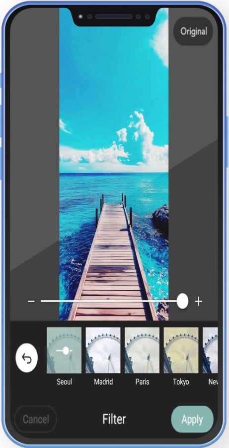 فلاتر مميزة للصور عبر cymera