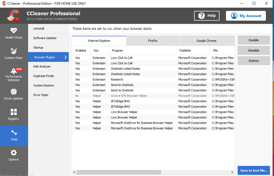 تحميل برنامج CCleaner تنظيف الجهاز وتسريعه