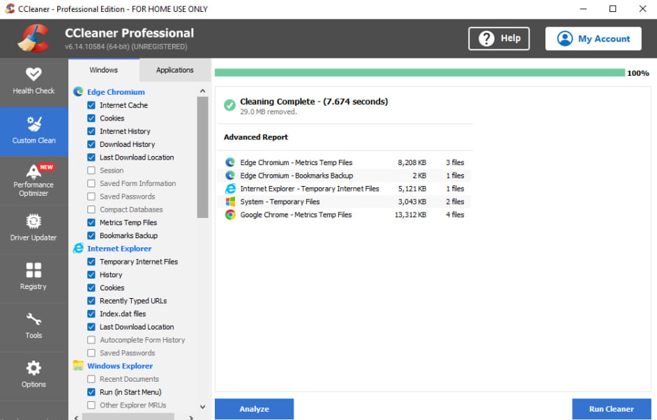 تحميل برنامج CCleaner تنظيف الجهاز وتسريعه