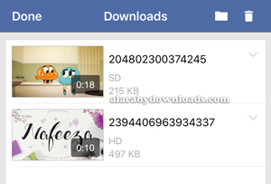 مقاطع الفيديو