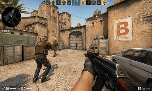 طريقة التحكم قبل التصويب