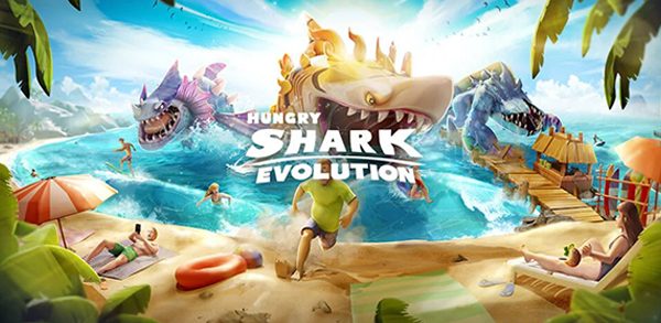 سيطر على اسماك القرش الجائعة والجديدة بعد تحميل hungry shark القديمة مجانا