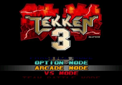 بدء اللعب في لعبة Tekken 3 بجميع الشخصيات للكمبيوتر