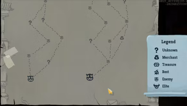 التخطيط المسبق باستخدام الخريطة Slay the Spire