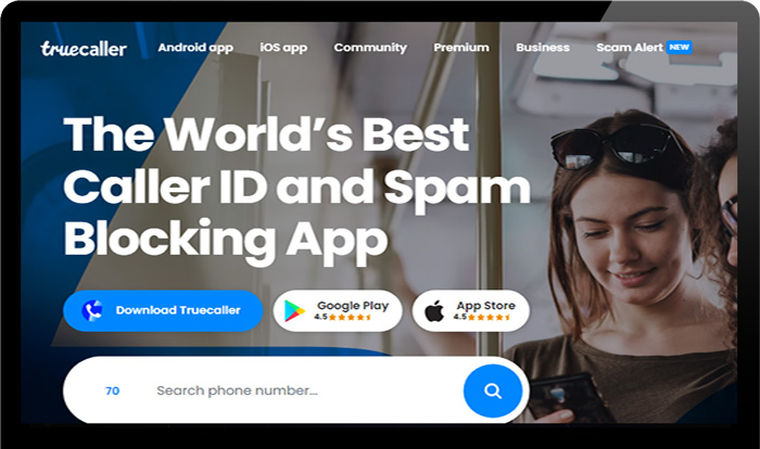 تروكولر ويب بحث بالرقم شرح تروكوللر اون لاين Truecaller فتح تروكولر من جوجل