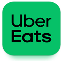 خدمة توصيل الطعام عبر تطبيق Uber Eats