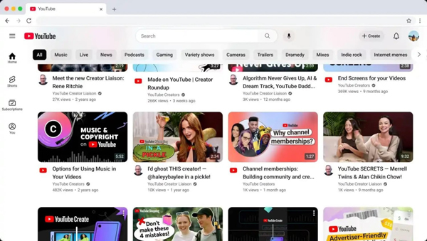 ما الجديد في عبر تنزيل تحديث اليوتيوب تلقائي ؟