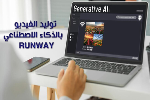 شرح موقع تصميم فيديو بالذكاء الاصطناعي اونلاين بدون برامج Runway video editor