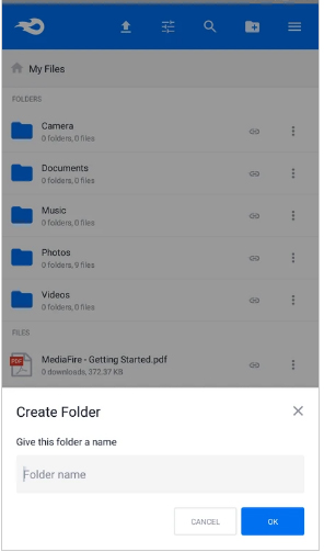 تحميل برنامج ميديا فاير للاندرويد Mediafire