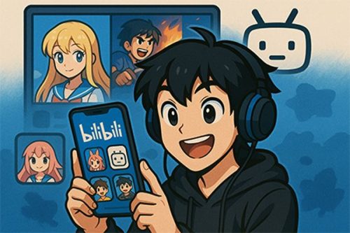 برنامج BiliBili للايفون عالمك الى الانمي 