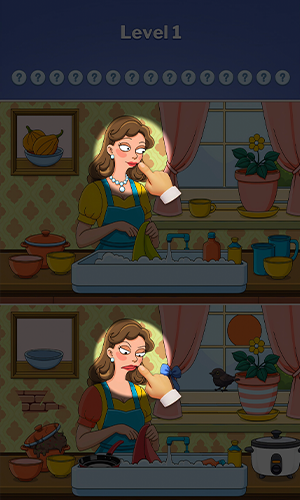 كيف تُلعب لعبة اوجد الاختلاف ألعاب ذكاء ؟