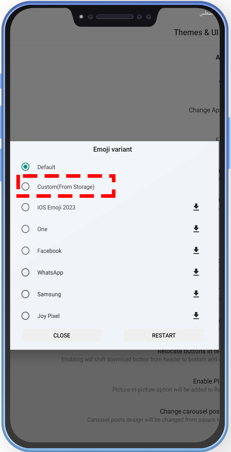 مميزات انستا برو بايموجي الايفون InstaPro v12.77