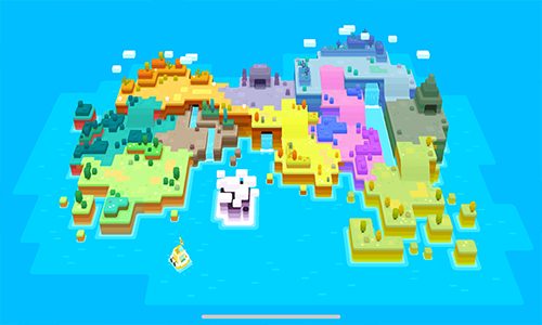  جزيرة Tumblecube الغامضة 