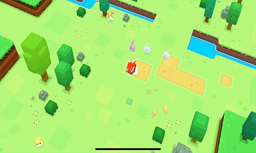 بوكيمون واحد على جزيرة Tumblecube 