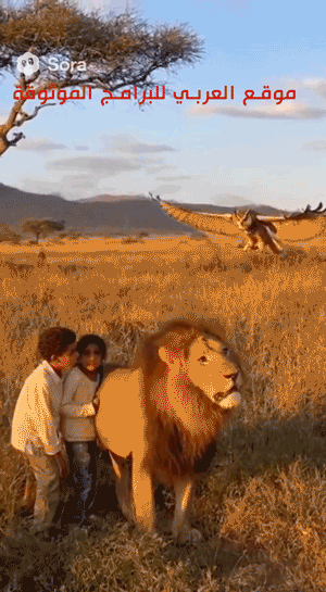 نشر فيديو في برنامج Sora