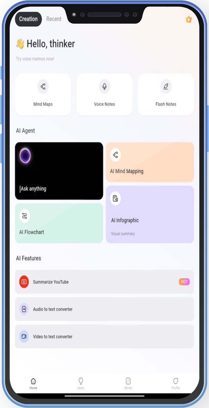 تحميل تطبيق Xmind Ai للاندرويد تصميم خرائط ذهنية بالذكاء الاصطناعي