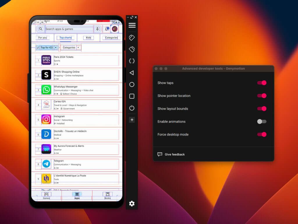 تنزيل محاكي Genemotion للكمبيوتر تشغيل تطبيات الاندرويد على الكمبيوتر