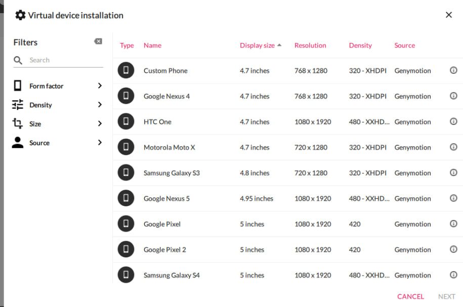 تنزيل محاكي Genemotion للكمبيوتر تشغيل تطبيات الاندرويد على الكمبيوتر