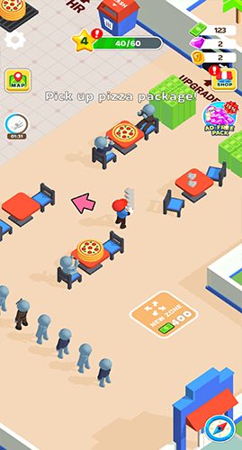 لعبة Pizza Ready لإدارة مطعم بيتزا