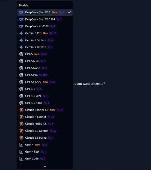 منصة Deepsite Ai جميع نماذج الذكاء الاصطناعي في مكان واحد