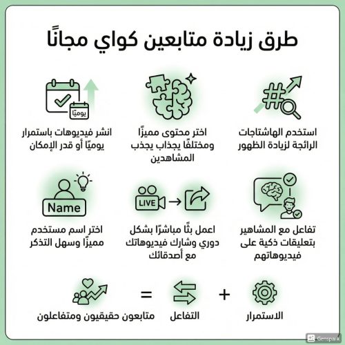 طرق اخرى لـ زيادة متابعين كواي بدون برامج