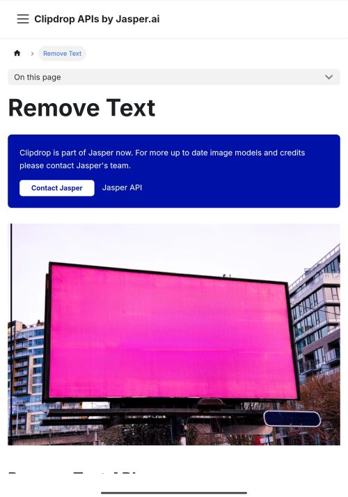 بديل الفوتوشوب بالذكاء الاصطناعي ClipDrop