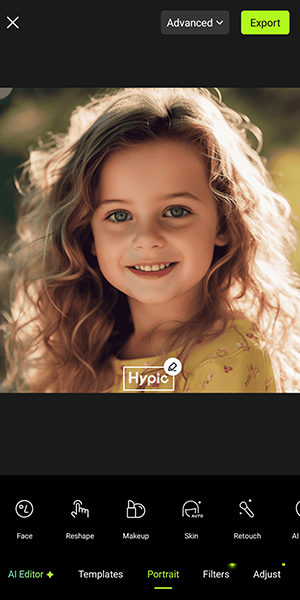 مجموعة ميزة من الفلاتر الحديثة في تطبيق هاي بيك