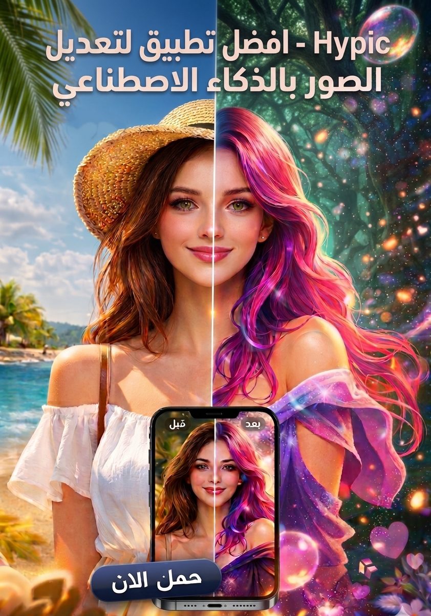 برنامج hypic افضل تطبيق لتعديل الصور مجاني 