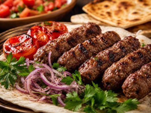 اكلات ووصفات باللحم من خلال الذكاء الاصطناعي