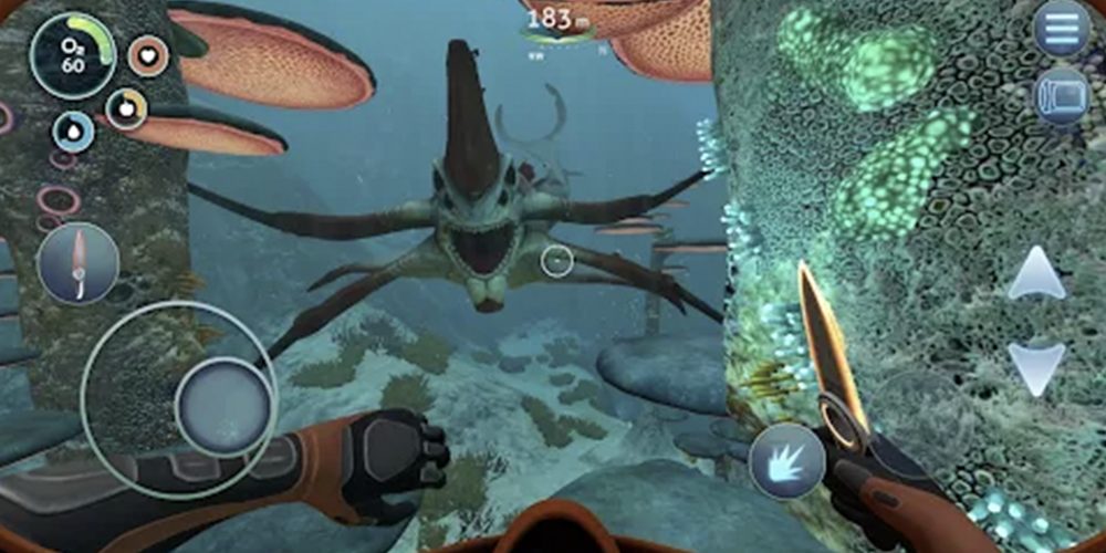 المخلوقات البحرية لعبة Subnautica مجاناً