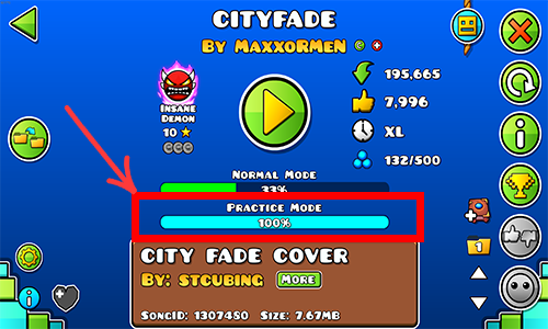 وضع Practice Mode
