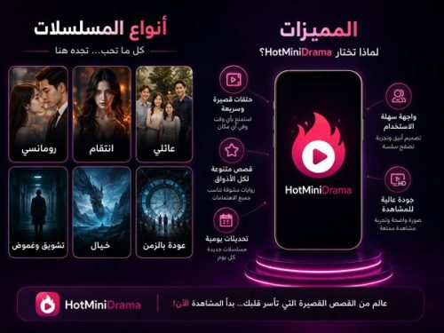 أنواع المسلسلات الموجودة في HotMiniDrama