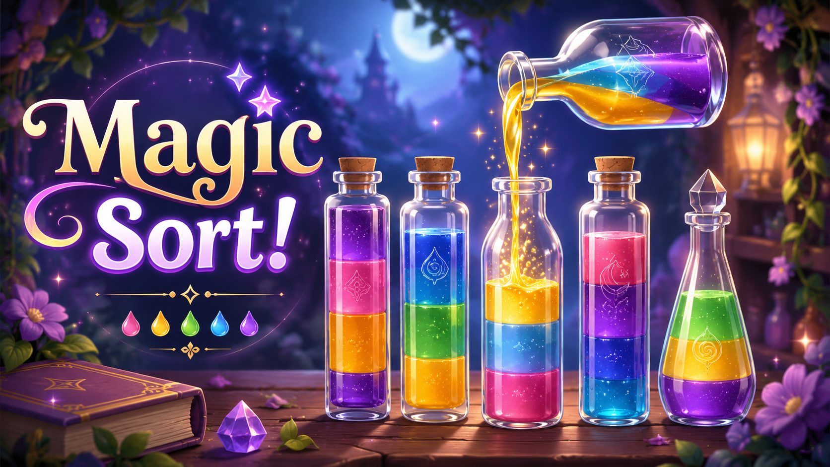ما هي لعبة التصنيف السحري Magic Sort!؟