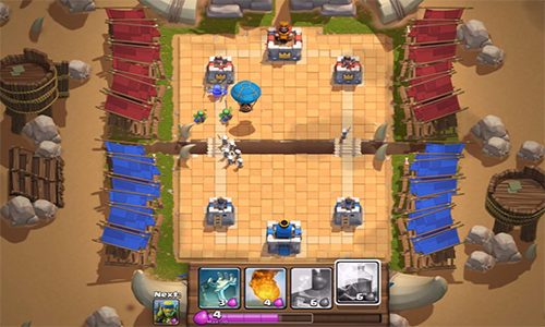 لعبة clash royalle الممتعة
