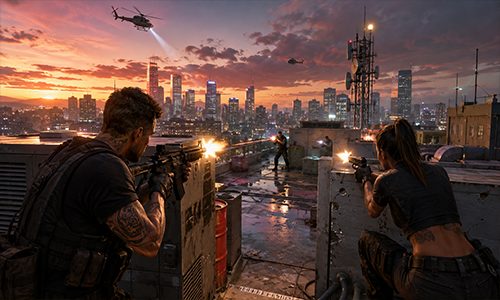 عملبة السطو داخل Gangstar Miirage City