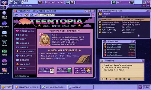 لعبة Hypnospace Outlaw الجديدة