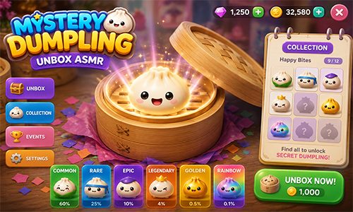 لعبة Mystery Dumpling الجديدة