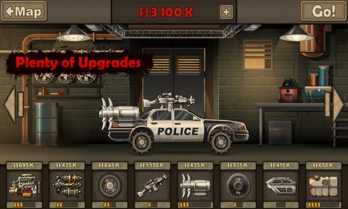 التقدم داخل لعبة Earn to Die