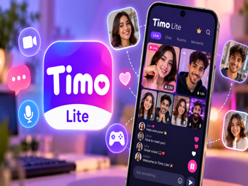 تحميل تطبيق Timo Lite للأندرويد للدردشة والتعارف